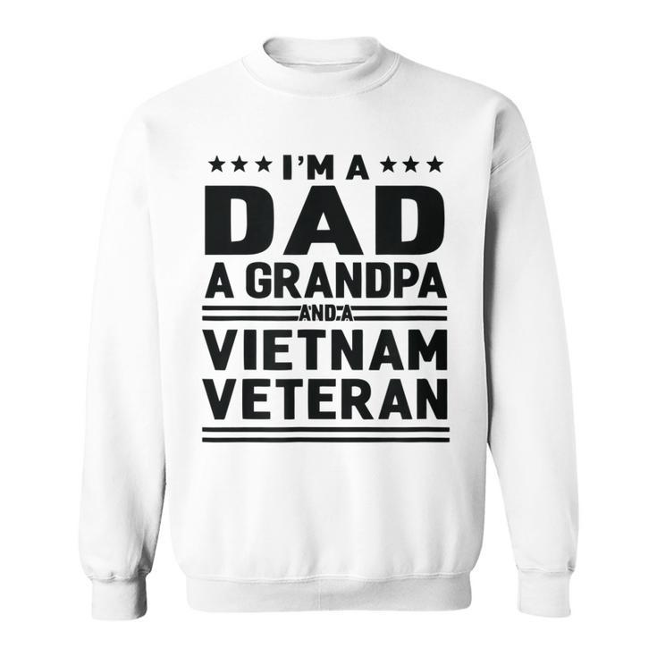 Dad Grandpa Vietnam Veteran Vintage Top Men Gift  Sweatshirt