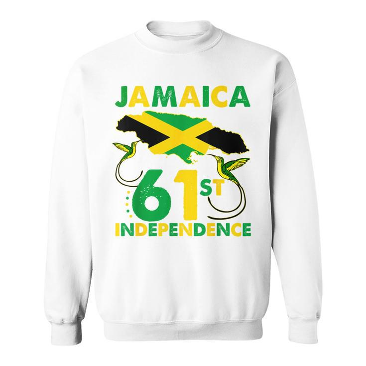 Doctor Bird Lover 61St Jamaica Independence Day Since 1962  Sweatshirt