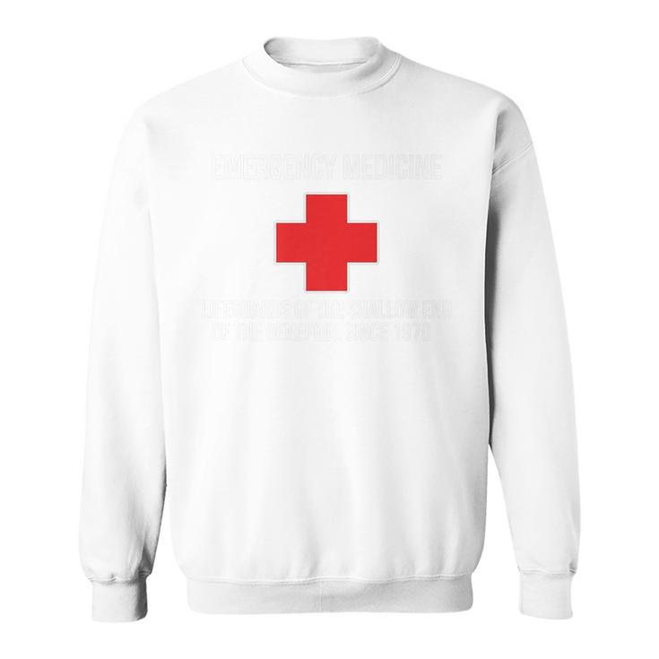 Emergency Medicine Lifeguards Shallow End Of Gene Pool Sweatshirt