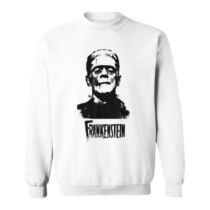 Frankenstein Monster Classic Horror Flick Black Frankenstein Sweatshirt