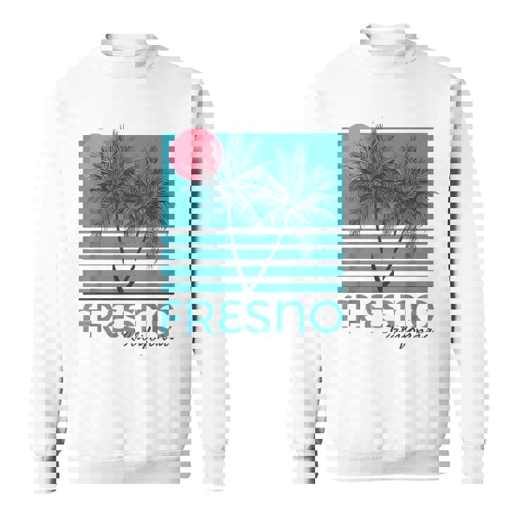 Fresno Ca Souvenir California Palm Tree Sweatshirt