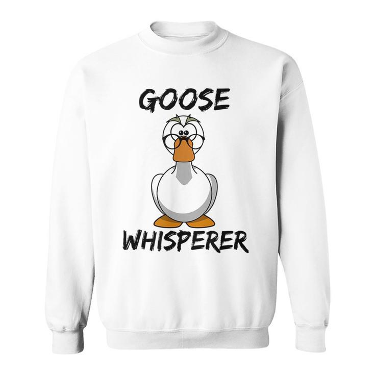 Goose Whisperer  - Geese Hunting Stocking Stuffer Gifts Sweatshirt
