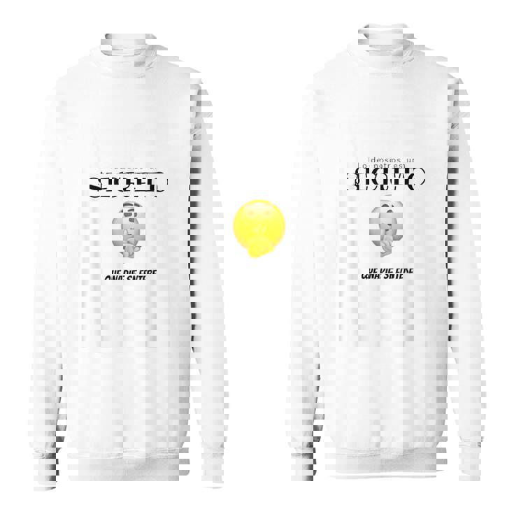 Lo De Nosotros Es Un Secreto Latin Trap Culture Sweatshirt