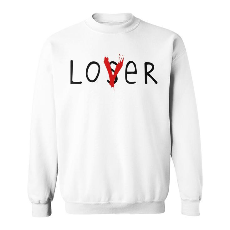 Lover Loser Halloween Horror Club Halloween Sweatshirt