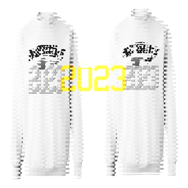 Master Degree Graduation Gifts Mastered It 2023 Graduate Sweatshirt