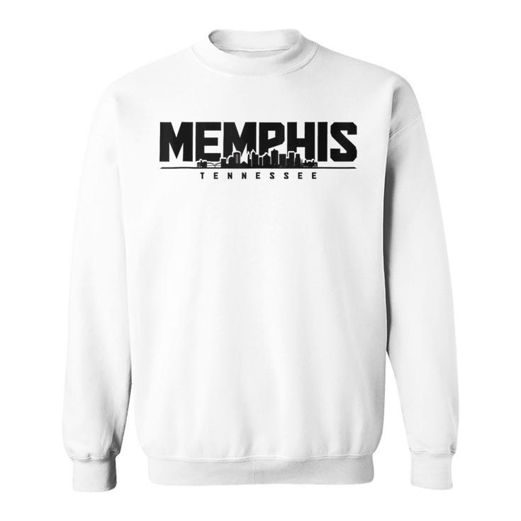 Memphis Skyline Tennessee Tn Pride Vintage  Sweatshirt