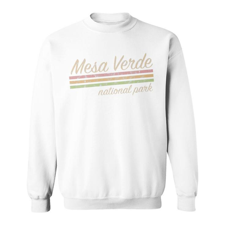 Mesa Verde National Park Retro Vintage Sweatshirt