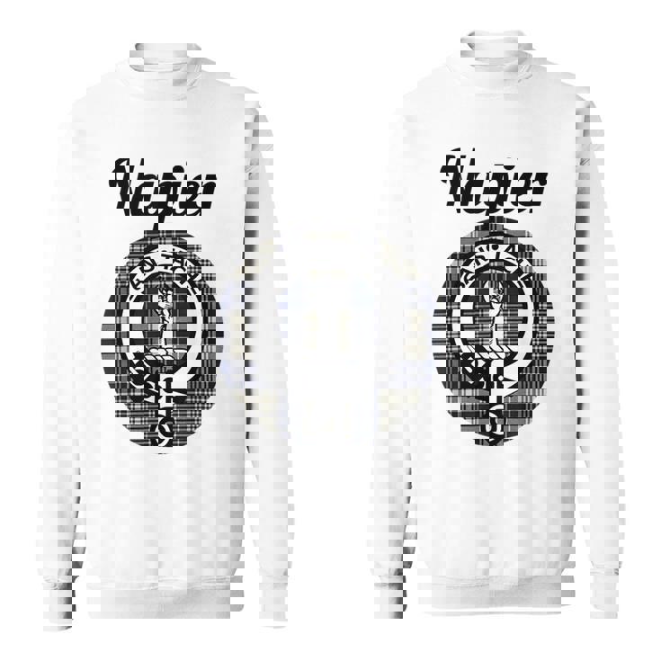 Napier Clan Scottish Name Coat Of Arms Tartan Sweatshirt