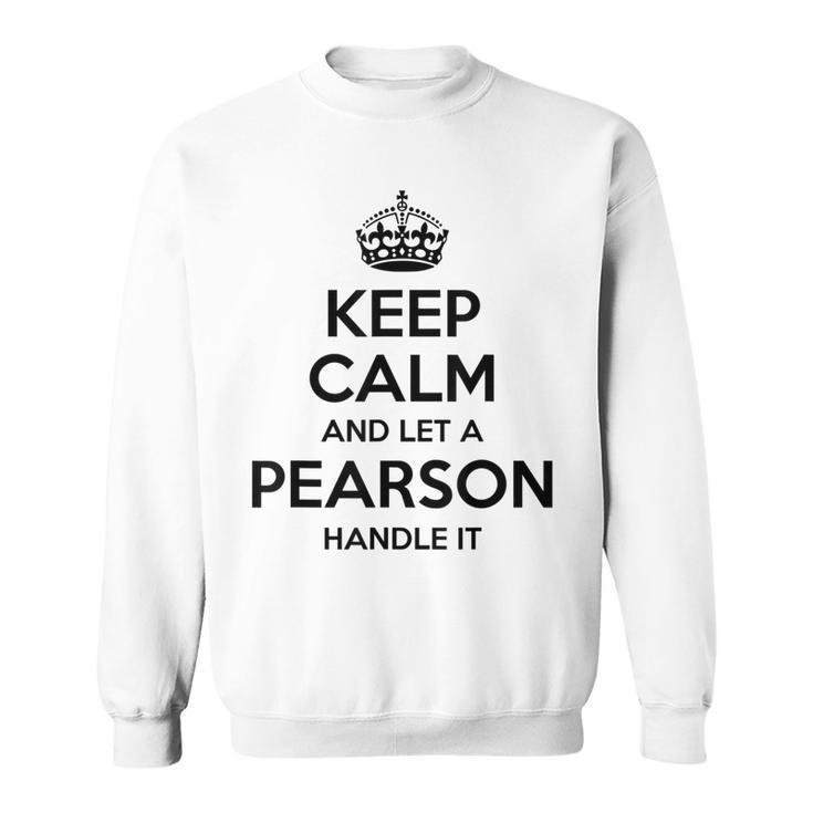 Pearson Funny Surname Family Tree Birthday Reunion Gift Idea Sweatshirt