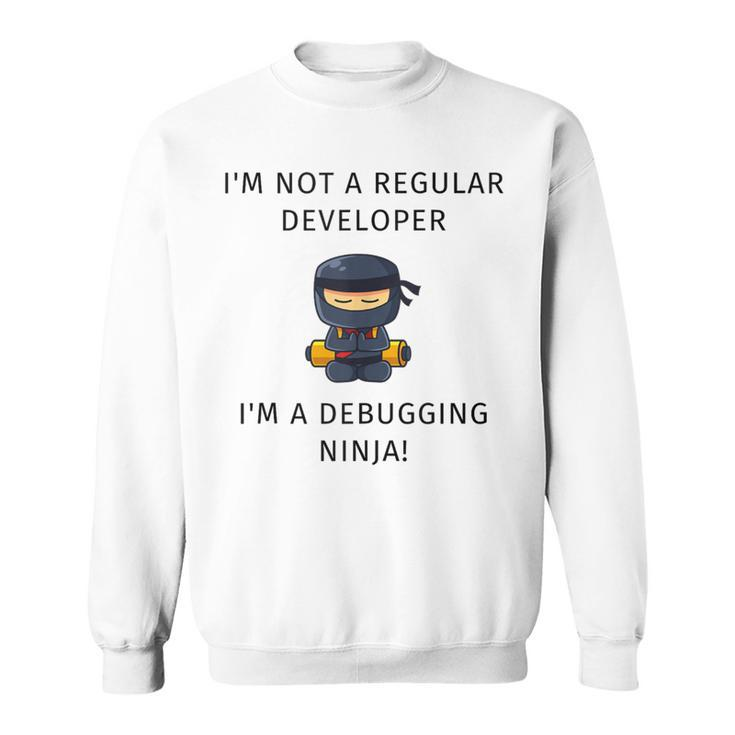 Programmer Coder Engineer Developer Debugging Ninja T Sweatshirt
