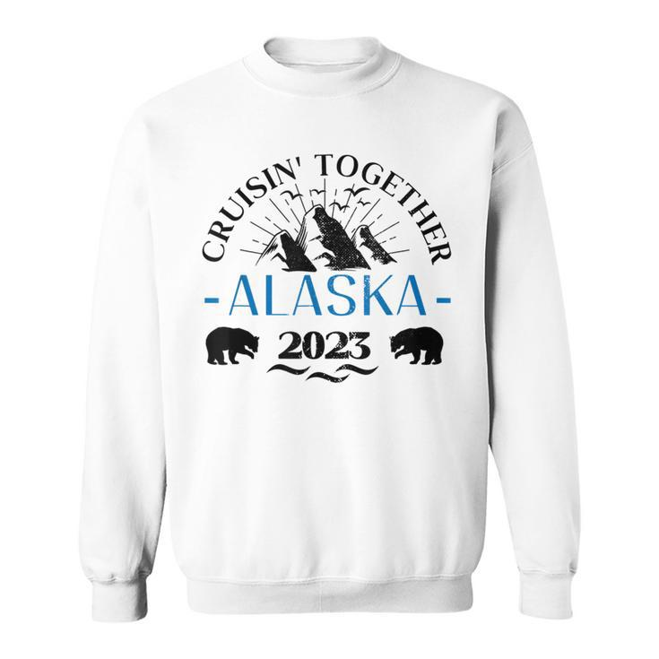 Retro Alaska Cruise 2023 Family Cruise 2023 Family Matching  Sweatshirt