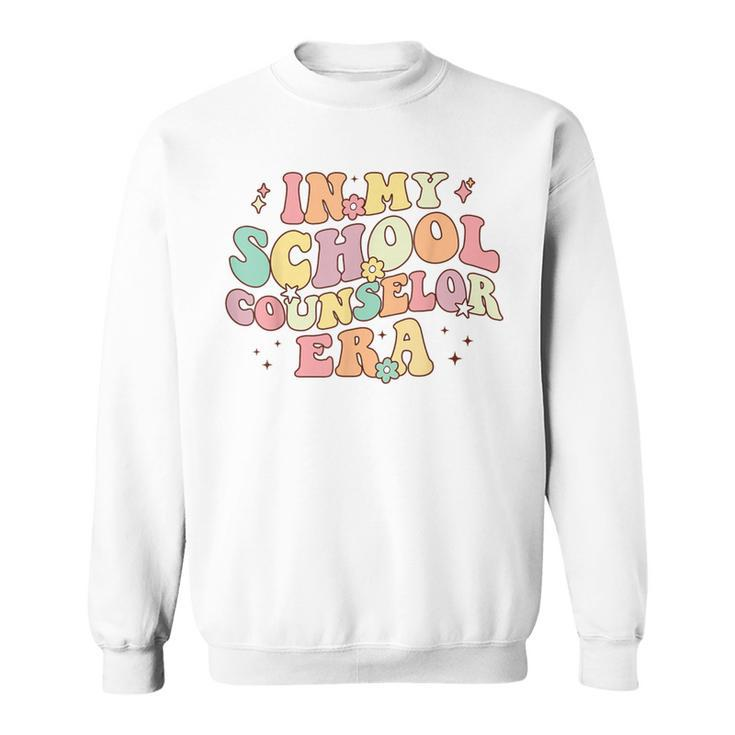 In My School Counselor Era Retro Back To School Counseling Sweatshirt
