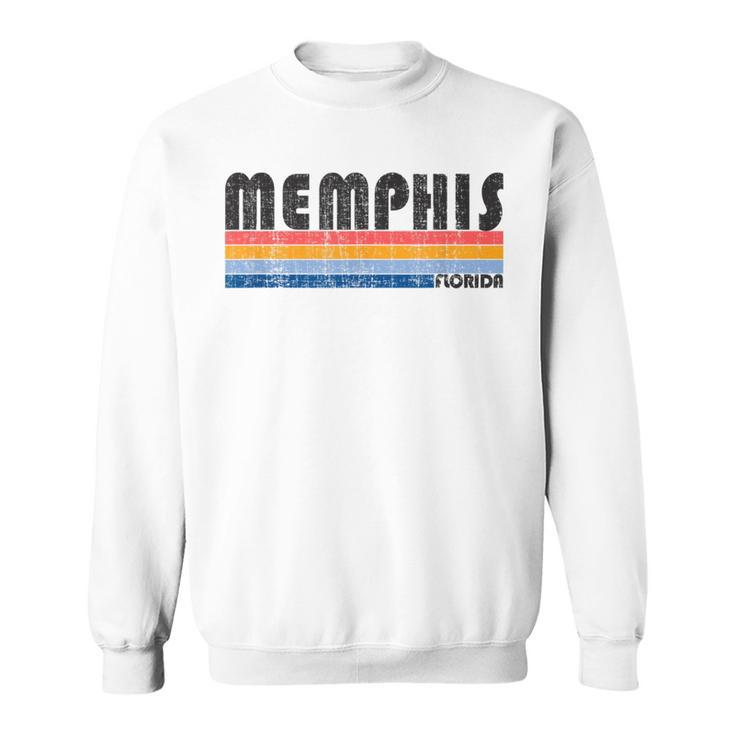 Show Your Memphis Fl Hometown Pride With This Retro 70S 80S  Sweatshirt