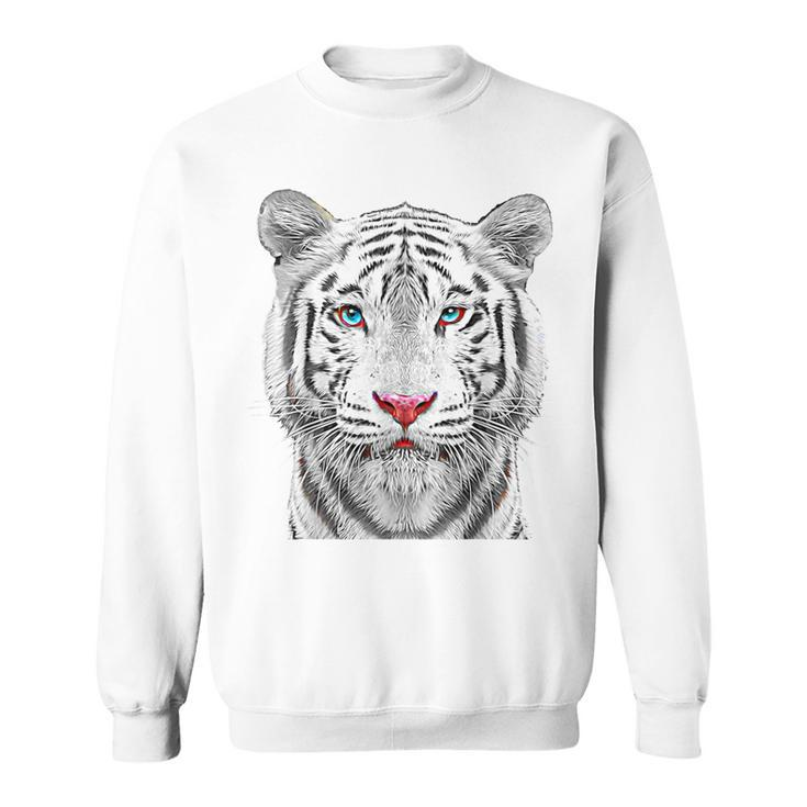 Siberian White Bengal Tiger Sweatshirt