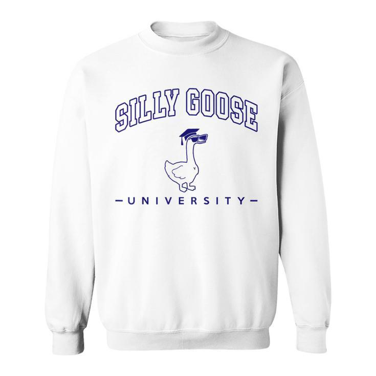 Silly Goose University Vintage Silly Goose On The Loose  Sweatshirt