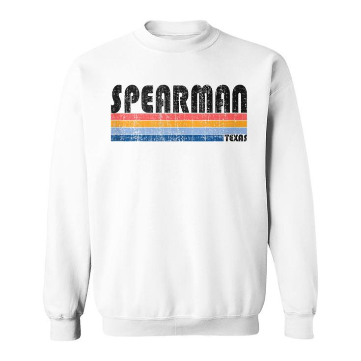 Spearman Tx Hometown Pride Retro 70S 80S Style Sweatshirt