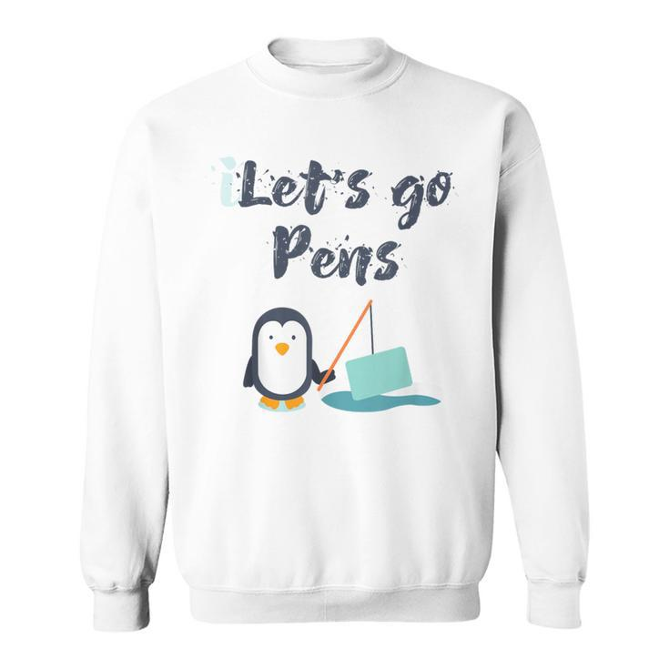 Sports 'S Lets Go Pens Hockey Penguins Sweatshirt
