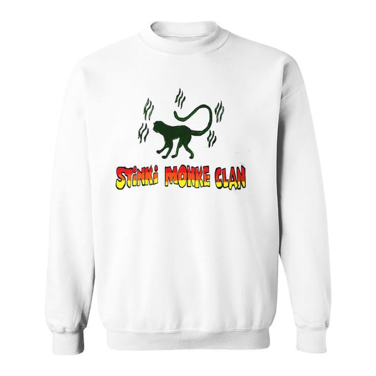 Stinki Monke Clan Gift For Mens Sweatshirt