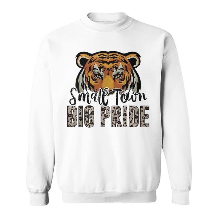 Tigers School Sports Fan Team Spirit Football Leopard Sweatshirt
