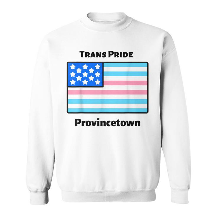 Trans Pride Provincetown Flag Sweatshirt