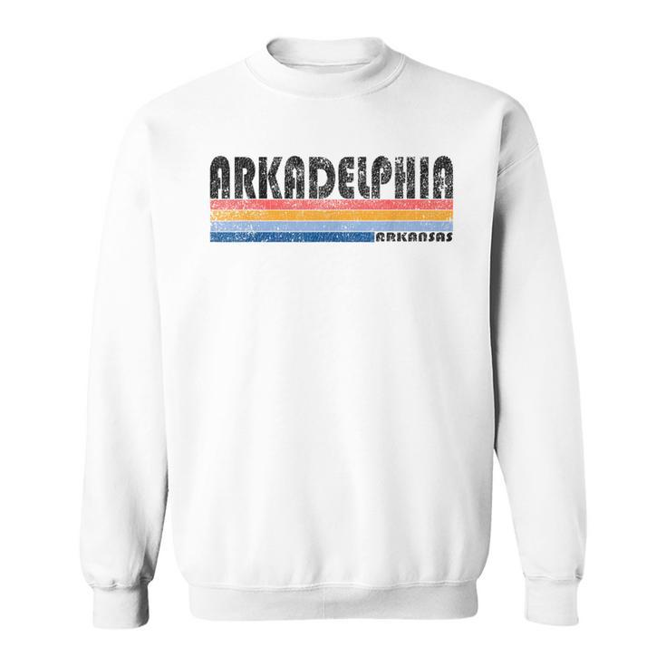 Vintage 1980S Style Arkadelphia Arkansas Sweatshirt