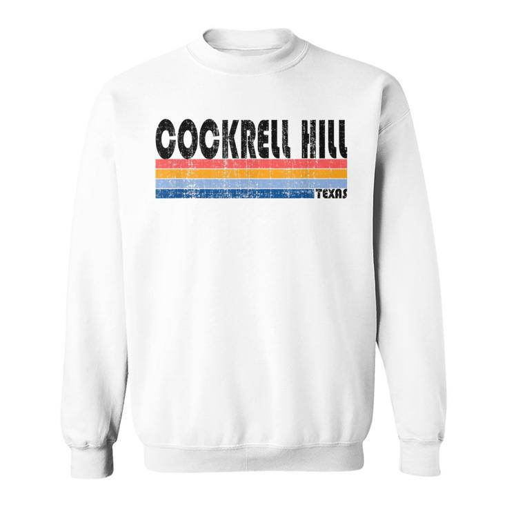 Vintage 70S 80S Style Cockrell Hill Tx Sweatshirt