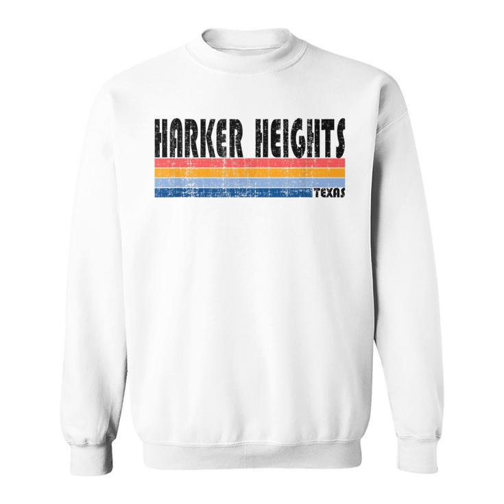 Vintage 70S 80S Style Harker Heights Tx Sweatshirt