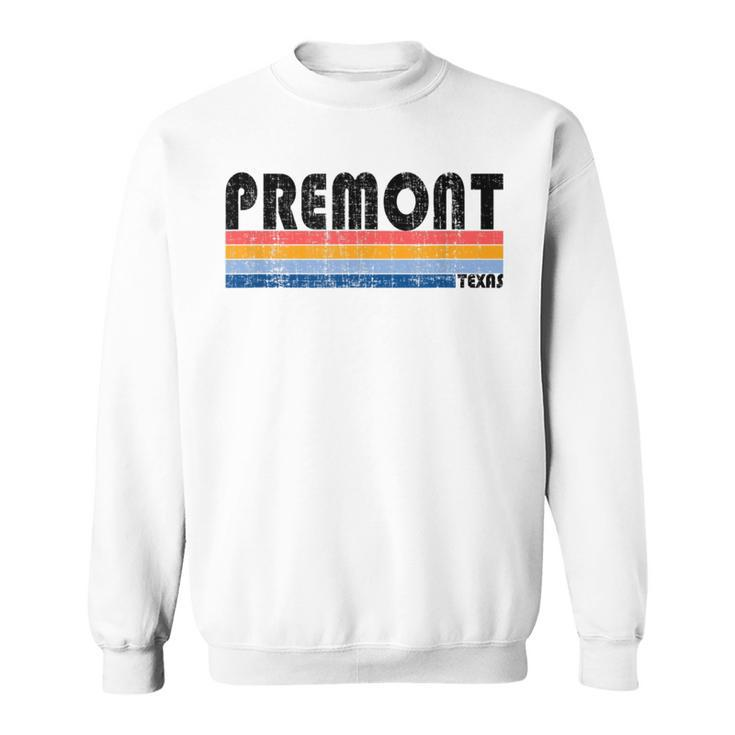 Vintage 70S 80S Style Premont Tx Sweatshirt