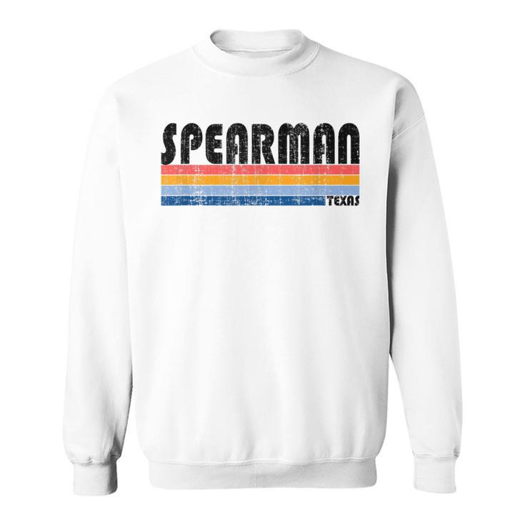 Vintage 70S 80S Style Spearman Tx Sweatshirt