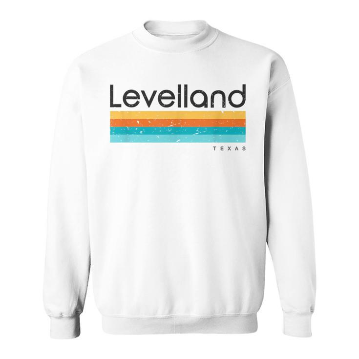 Vintage Levelland Tx Texas Usa Retro Sweatshirt