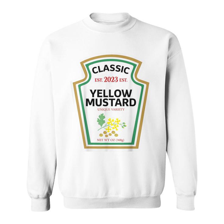 Yellow Mustard Diy Halloween Costume Matching Group Mustard Sweatshirt