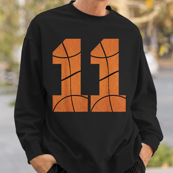 11Th Birthday Basketball Boys Kids Sweatshirt Gifts for Him