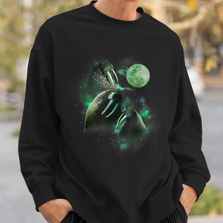 3 Walrus Moon Parody Sweatshirt Gifts for Him