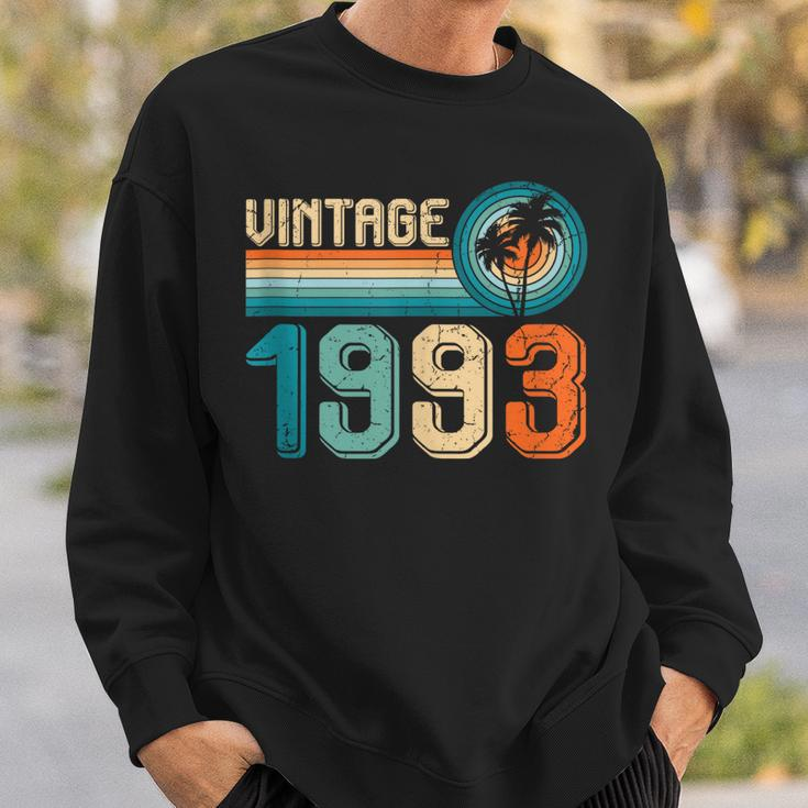 30 Year Old Gift Vintage Born In 1993 30Th Birthday Retro Sweatshirt Gifts for Him