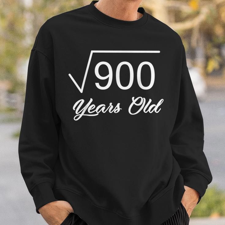 30Rd Birthday Gift 30 Years Old Square Root Of 900 Sweatshirt Gifts for Him