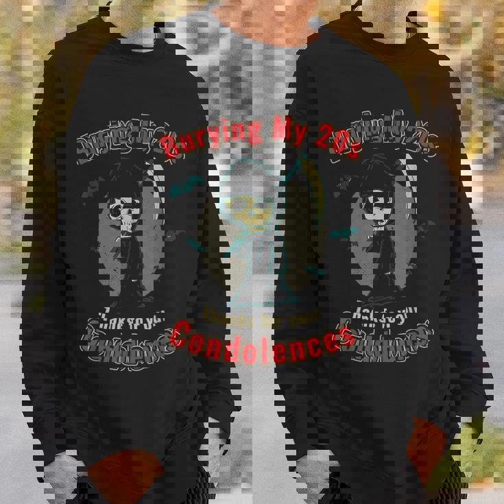 30Th Birthday 30 Years Old Gothic Horror 30Th Birthday Sweatshirt Gifts for Him