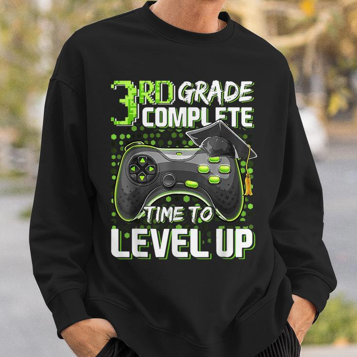 3Rd Grade Complete Time To Level Up Happy Last Day Of School Sweatshirt Gifts for Him