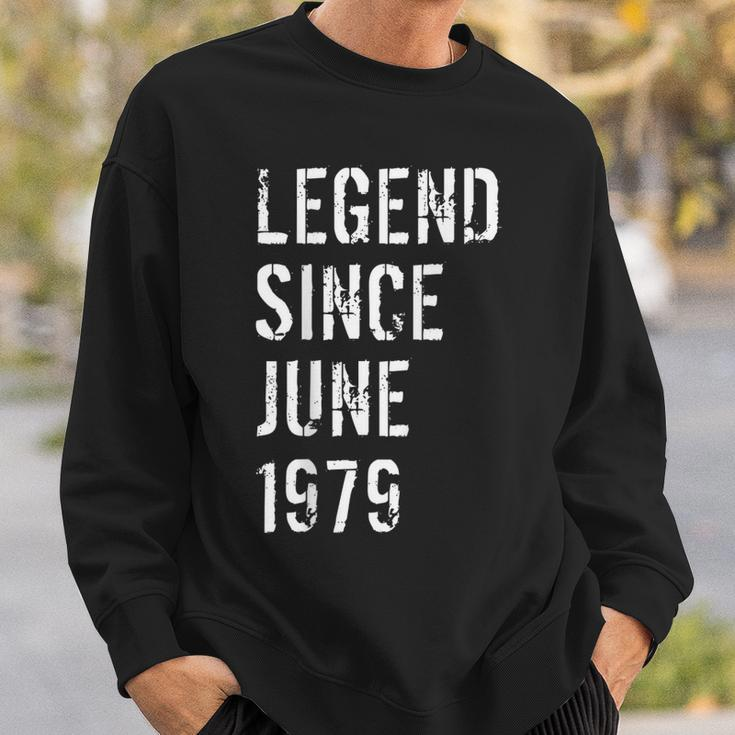 40Th Birthday Gift Legend Since June 1979 Sweatshirt Gifts for Him