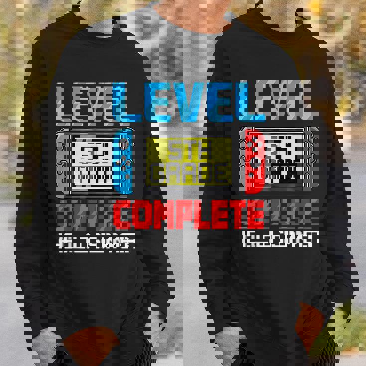5Th Grade Level Complete Gamer Class Of 2023 Graduation Gift Sweatshirt Gifts for Him