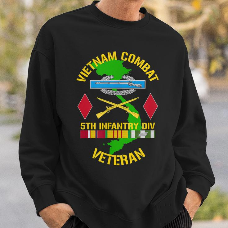 5Th Infantry Division Vietnam Combat Veteran Sweatshirt Gifts for Him