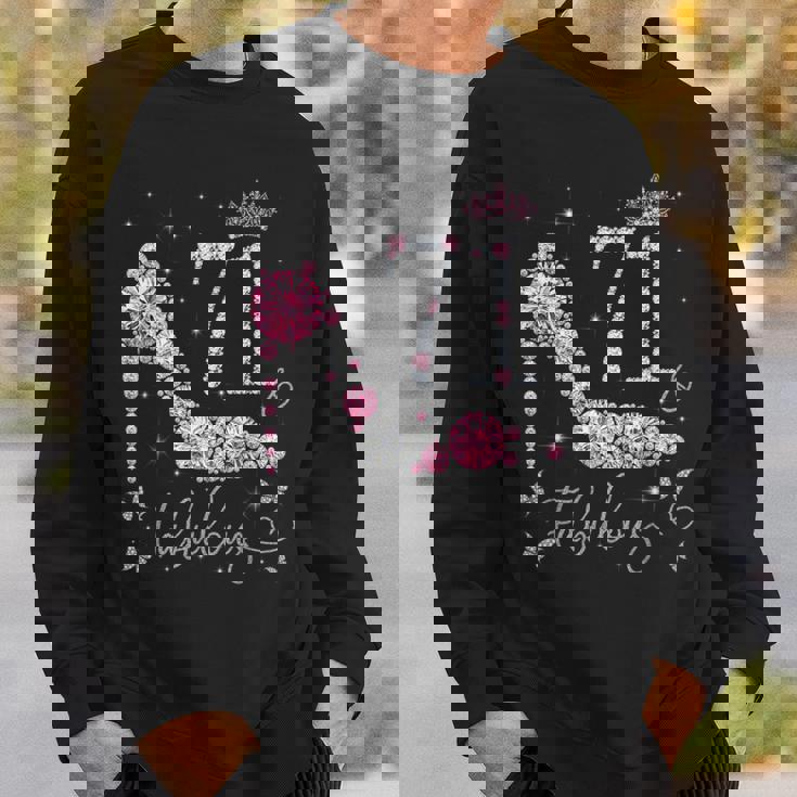71 & Fabulous 71 Years Old And Fabulous 71St Birthday Sweatshirt Gifts for Him
