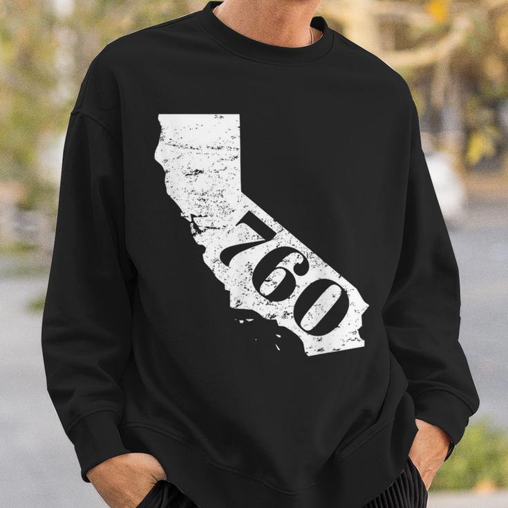 760 Area Code Barstow And Palm Springs California Sweatshirt Gifts for Him