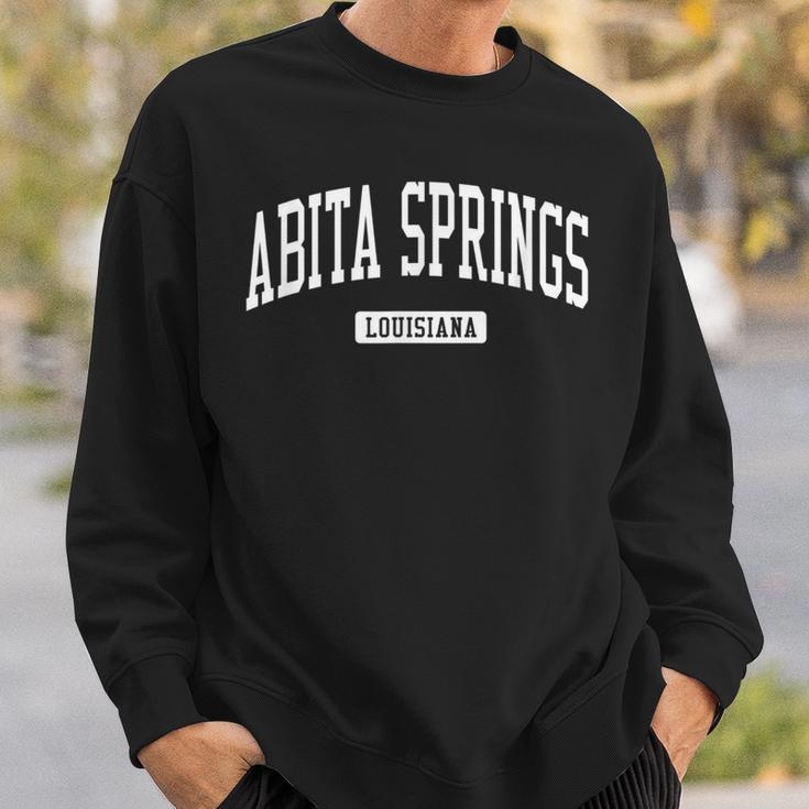 Abita Springs Louisiana La College University Sports Style Sweatshirt Gifts for Him
