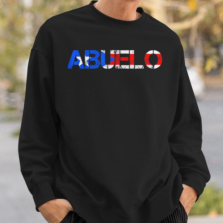 Abuelo Puerto Rico Flag Puerto Rican Pride Fathers Day Gift Sweatshirt Gifts for Him