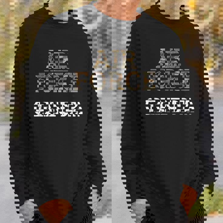 Air Force Grandpa Military Family Gift Air Force Family Sweatshirt Gifts for Him