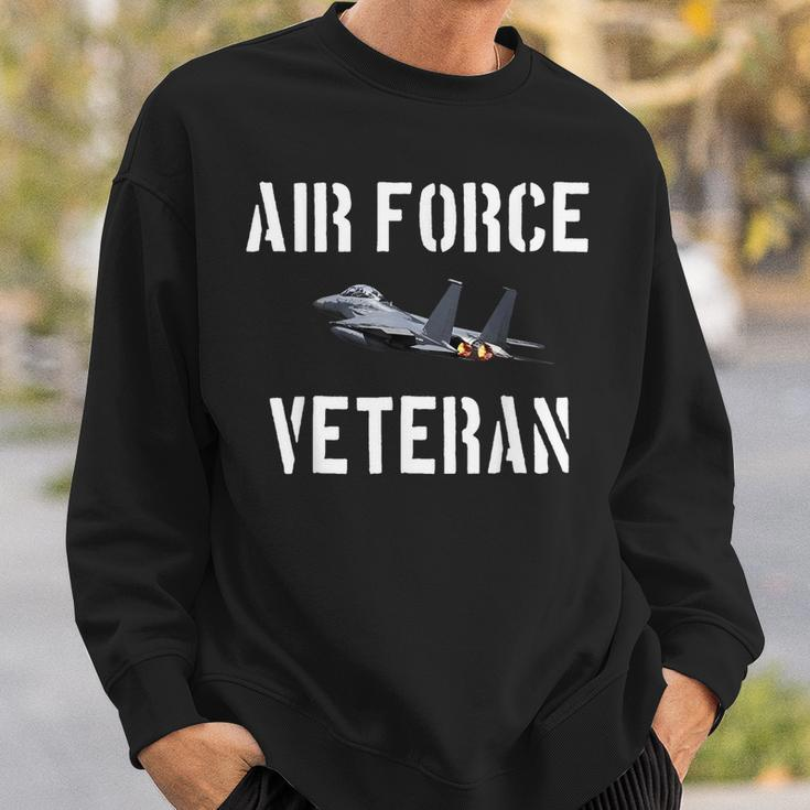 Air Force Veteran F15 Sweatshirt Gifts for Him