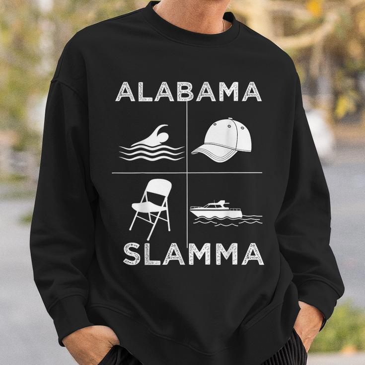 Alabama Slamma Boat Fight Montgomery Riverfront Brawl Sweatshirt Gifts for Him