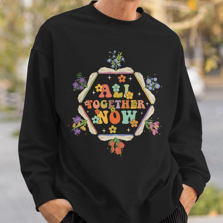 All Together Now Summer Reading Program 2023 Books Lovers Sweatshirt Gifts for Him