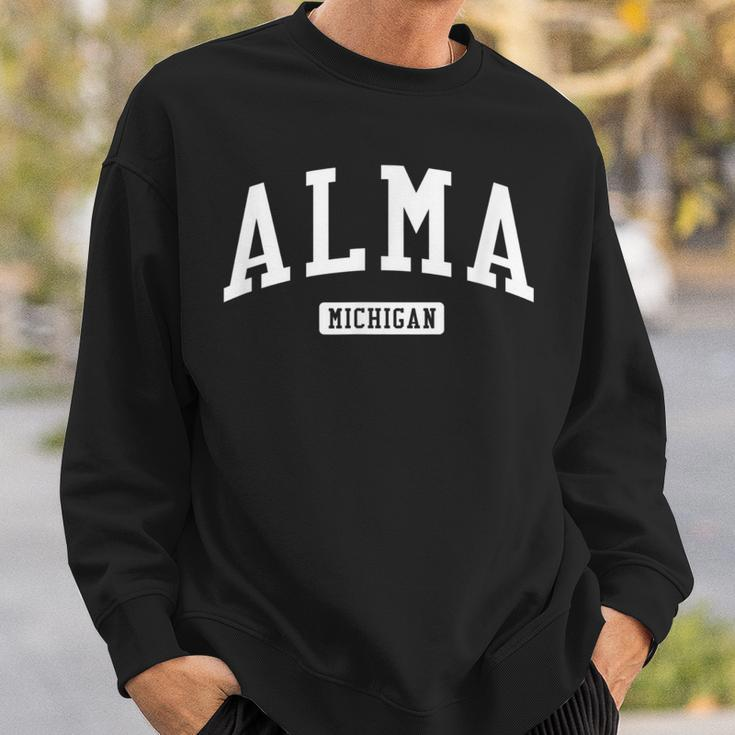 Alma Michigan Mi College University Sports Style Sweatshirt Gifts for Him