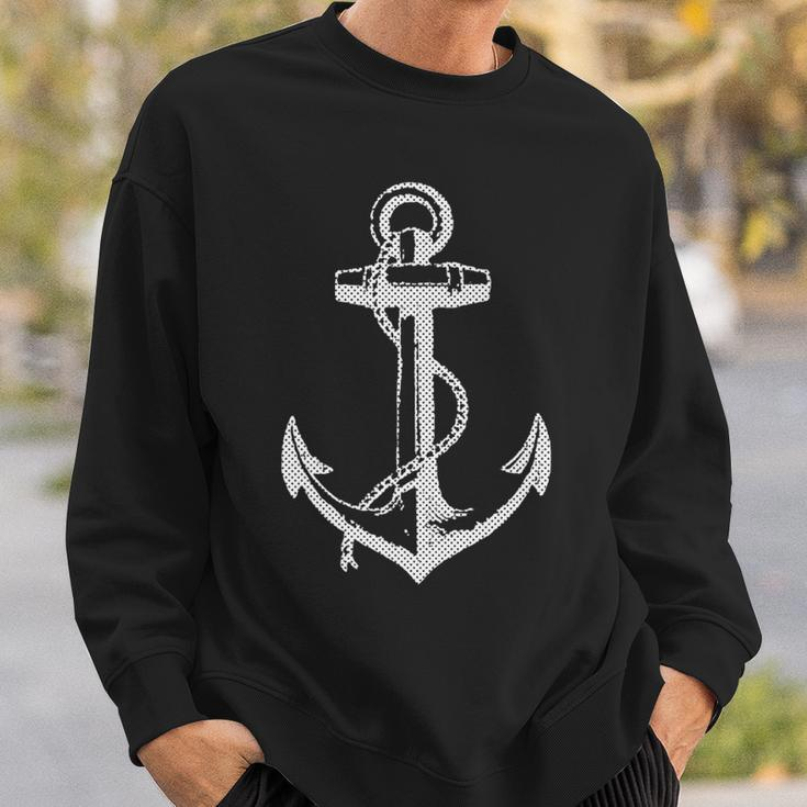 Anchor Boating Fishing Water Sports Lake Sweatshirt Gifts for Him